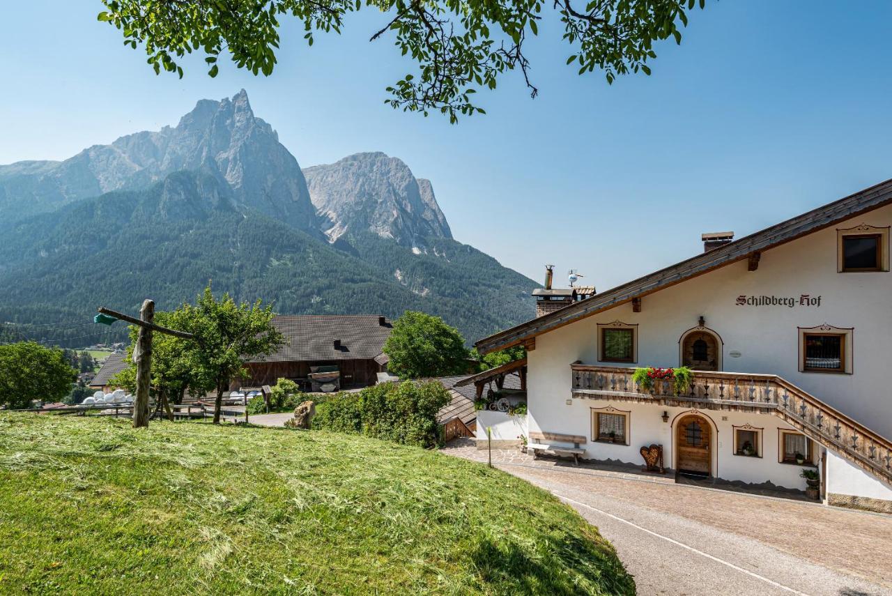 Schildberghof Santner Apartment Siusi Ngoại thất bức ảnh