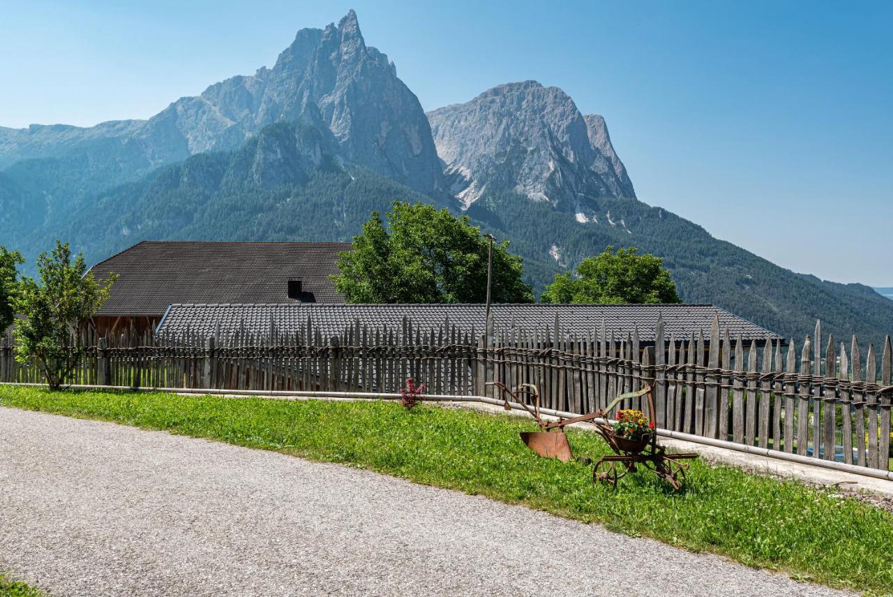 Schildberghof Santner Apartment Siusi Ngoại thất bức ảnh